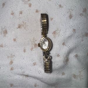 Elegant Gold and Silver Women's Watch